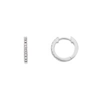Orecchini Gioielleria Dossena  Preziosi in Oro bianco Diamante 0.06 Ct 199617  SONGA - 199617  SONGA